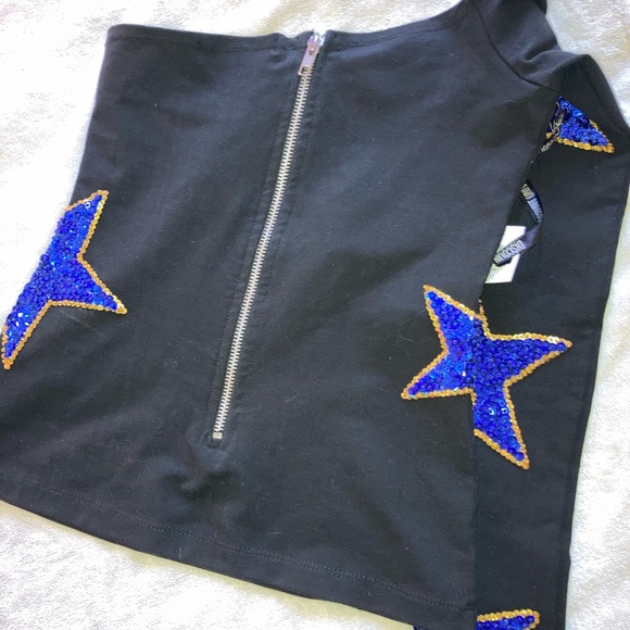 Hand made sequined top - Picture 2 of 6